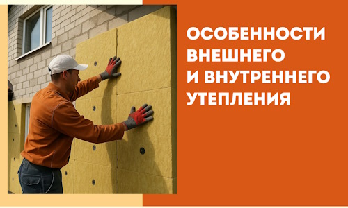 Какие особенности внешнего и внутреннего утепления в Сестрорецке