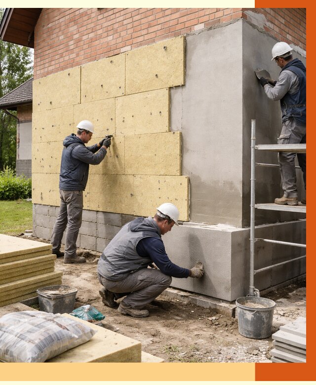 Утепление частного дома в Сестрорецке под ключ от 7687 руб/м2 — недорого | ТепломастерСст