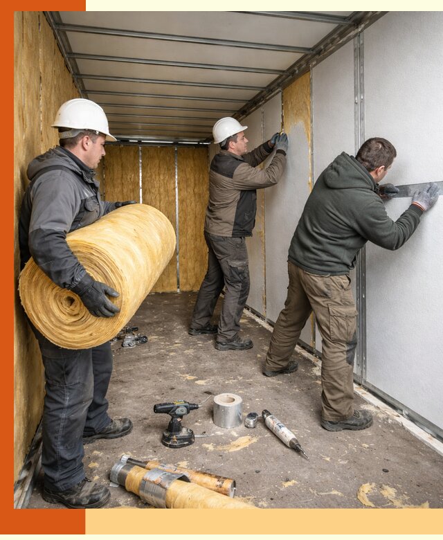 Утепление рефрижераторного контейнера в Сестрорецке профессионально и надежно