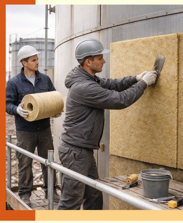 Профессиональное утепление резервуара и теплоизоляция в Сестрорецке