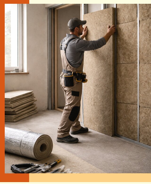 Шумоизоляция дома в Сестрорецке — комплексная защита от шума