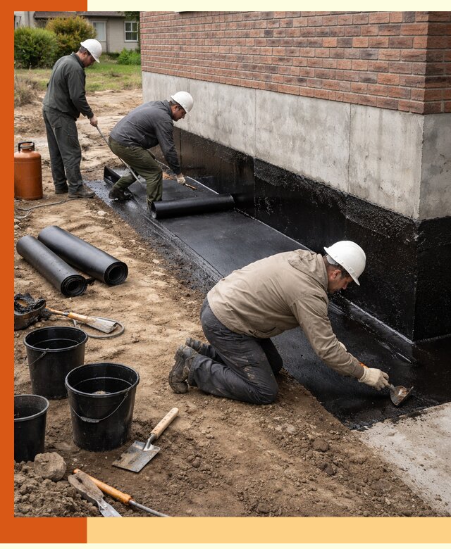 Гидроизоляция фундамента в Сестрорецке: надежная защита строений